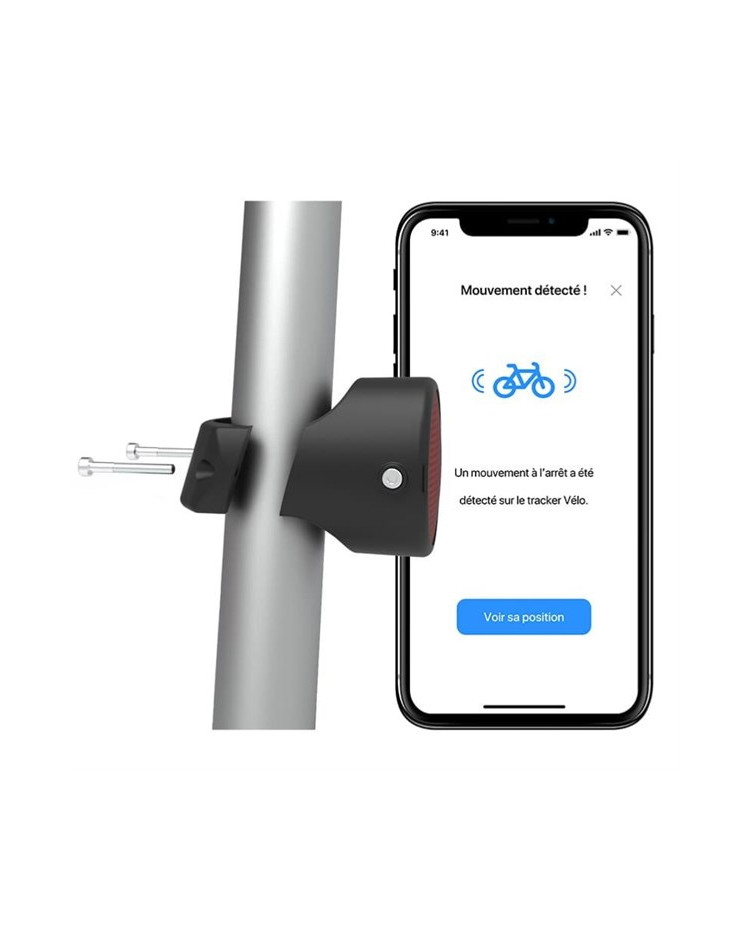 Traceur GPS vélo Invoxia Bike Tracker - Cyclable