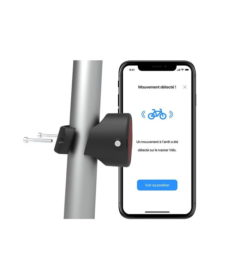 Traceur GPS pour vélo Invoxia