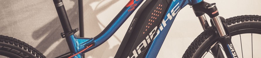 Toute la gamme de vtt à assistance des marques Haibike, Focus, Cube